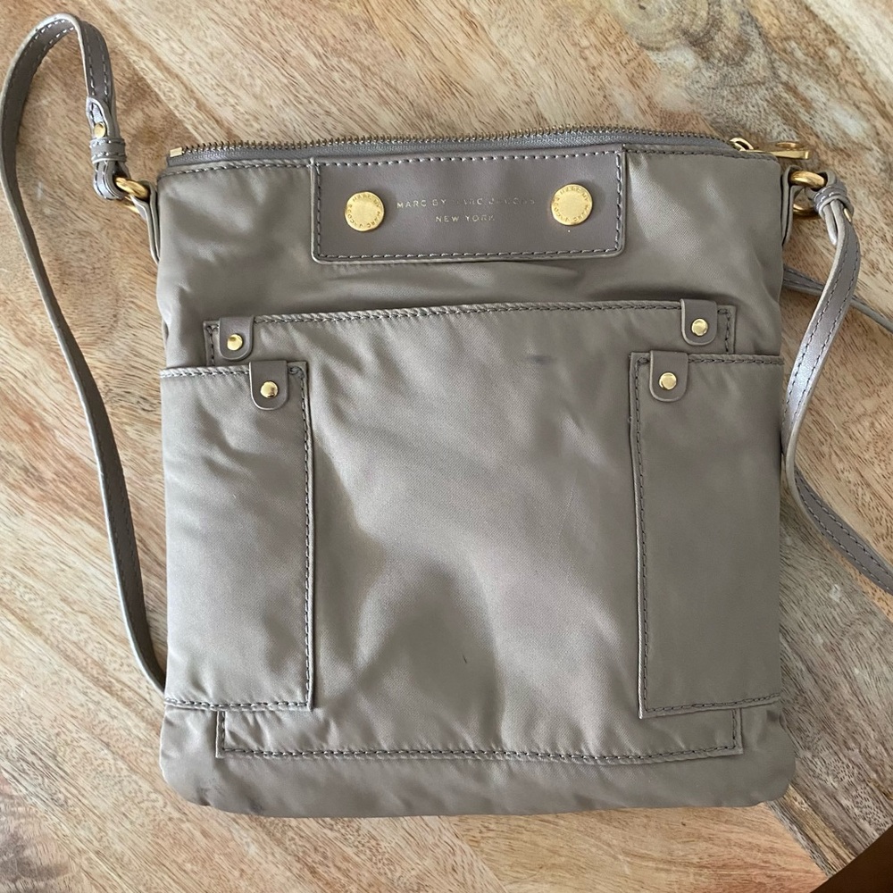 Marc By Marc Jacobs cross body bag nylon in tan